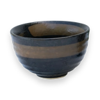Aprika Life Dark Brown Glaze Ceramic Matcha Bowl