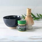 Aprika Life Dark Navy Blue Ceramic Matcha Bowl