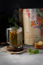 Gardenika Digest Loose Leaf Tea, USDA Organic, Kosher, Caffeine-Free - 4 oz (114g)