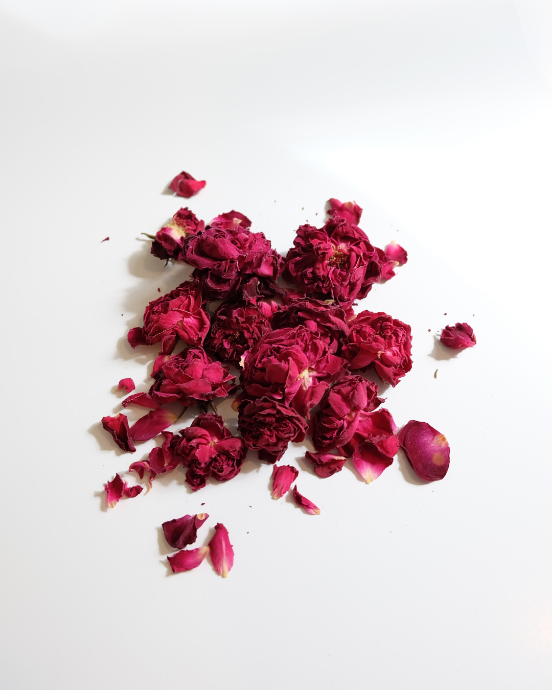 Mala Tara Red Damask Rose Whole Flower Tea Pouch Herbal Tea