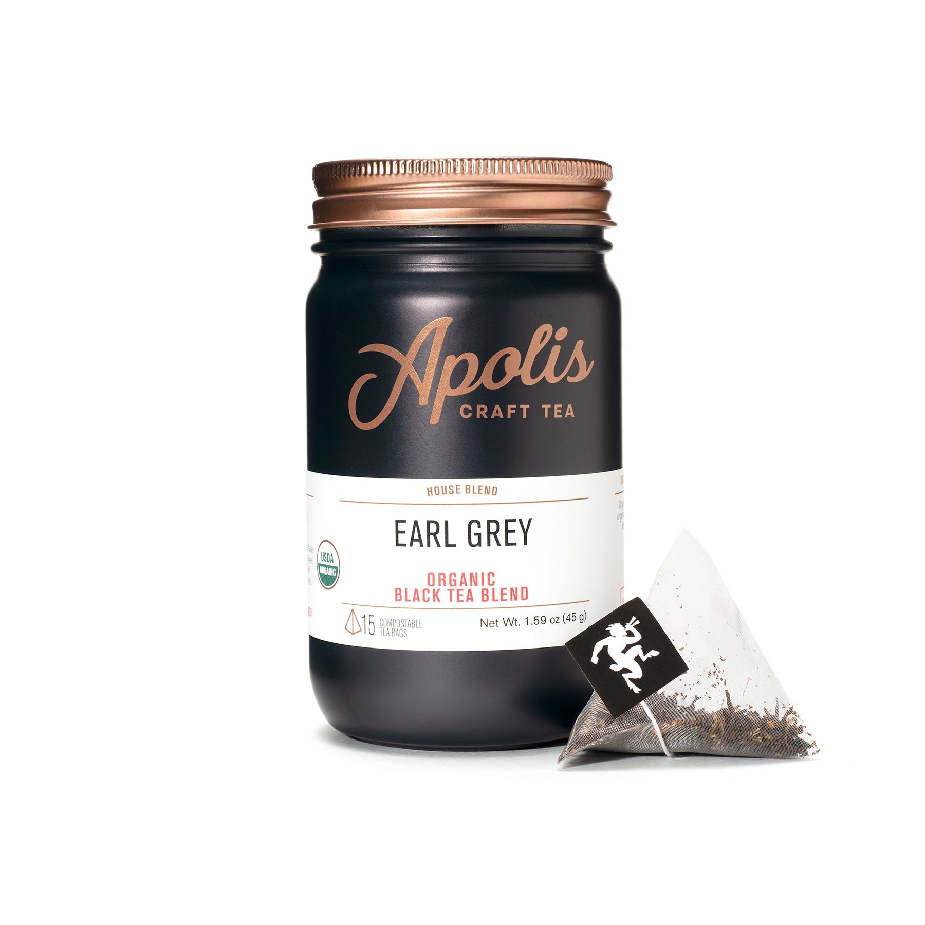 Apolis Earl Grey Tea Bags Black Tea