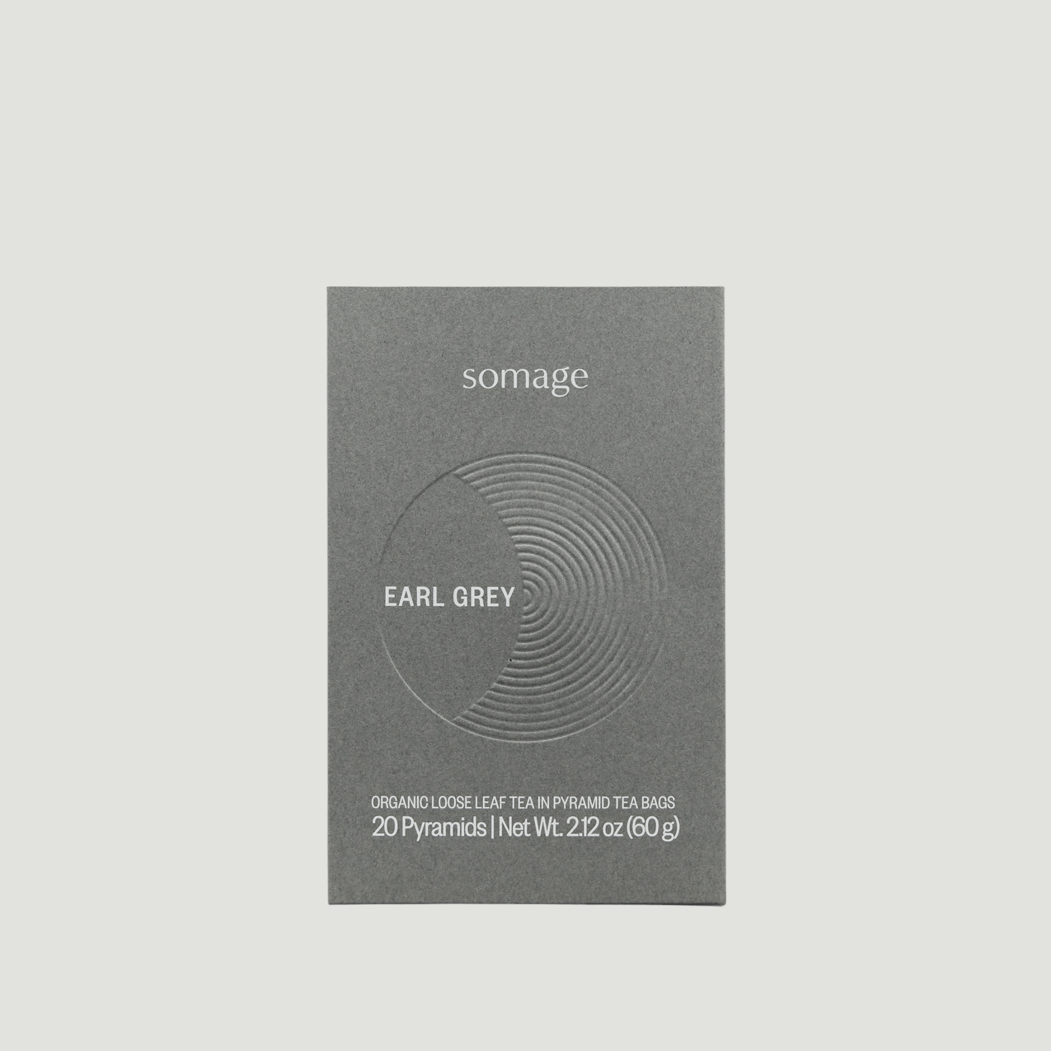 Somage Earl Grey Pyramid Bags