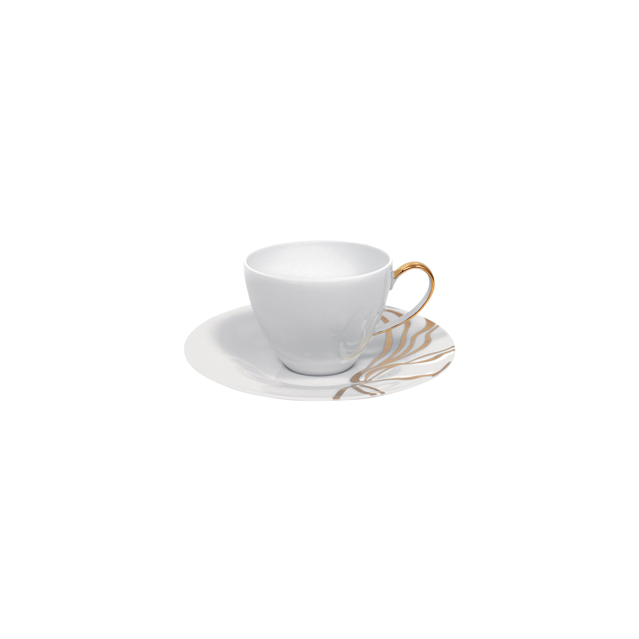 CASANOI Fiume D'Oro Tea Cup + Saucer (Set of 4)