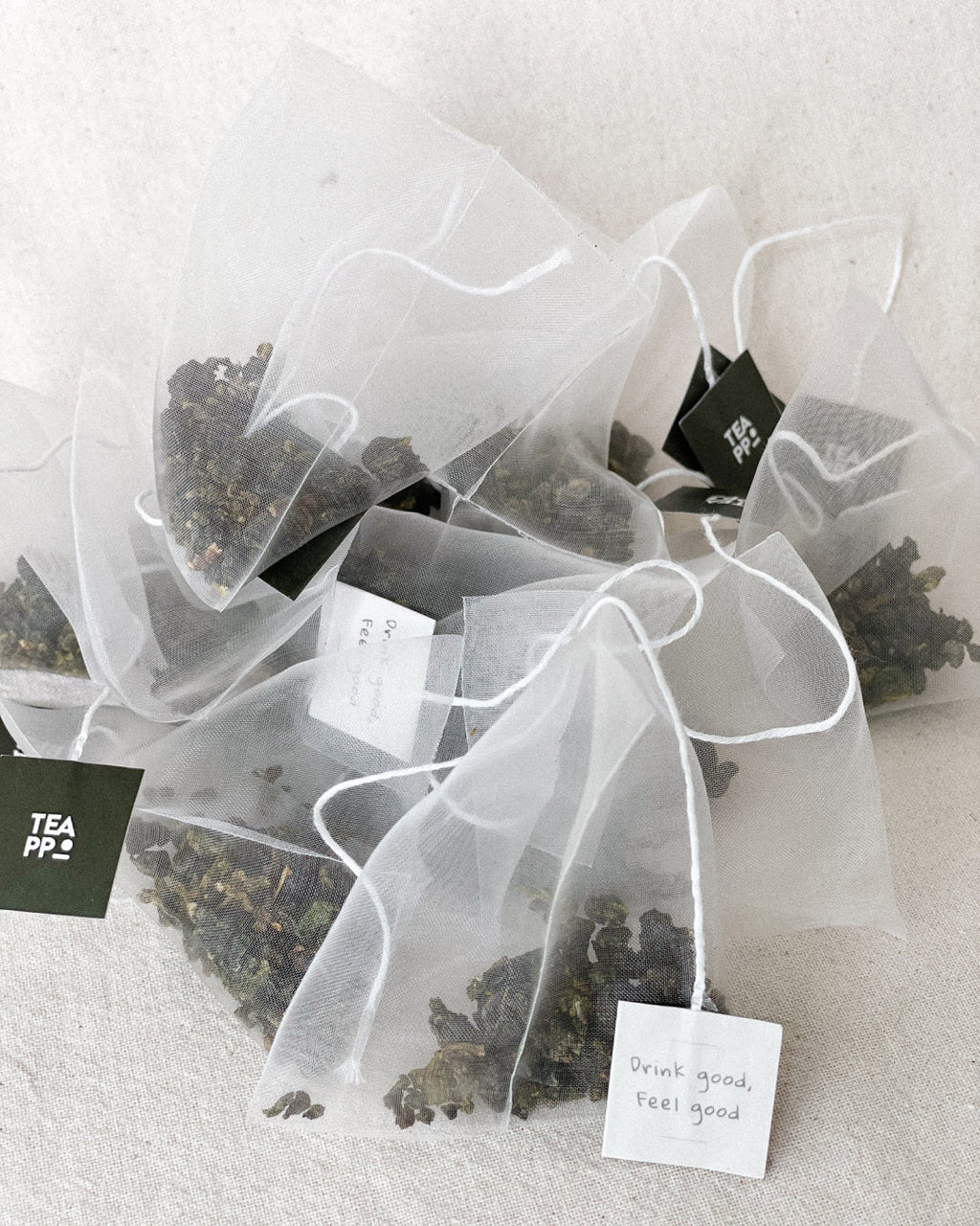 Teappo Four Springs tea blend packaging with vibrant design, showcasing the product by Teappo