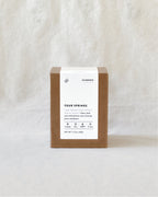 Teappo Four Springs, 15 biodegradable tea sachets with light oolong tea, featuring floral aroma from Nantou, Taiwan.