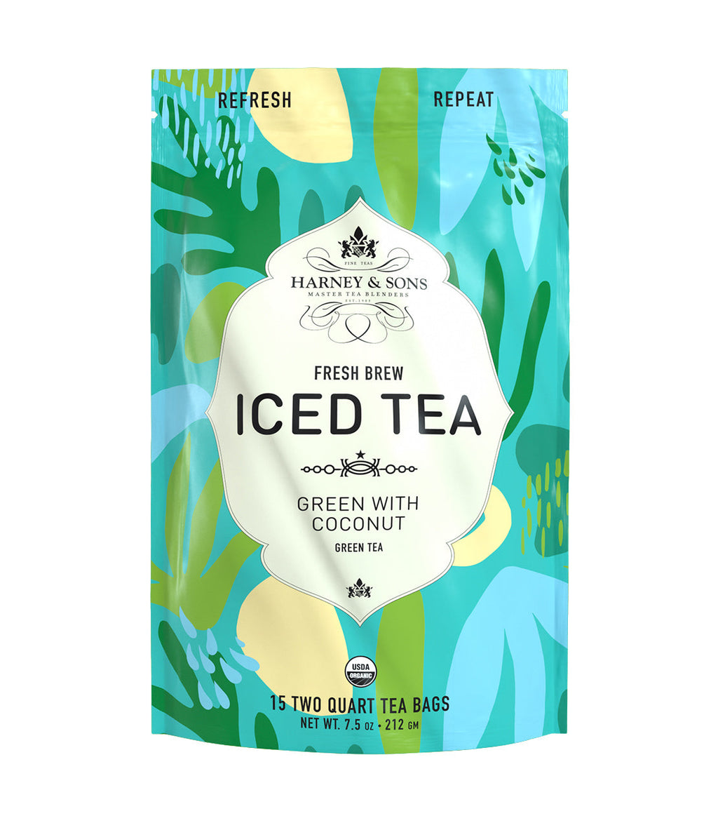 Harney & Sons Organic Green with Coconut Fresh Brew Iced Tea