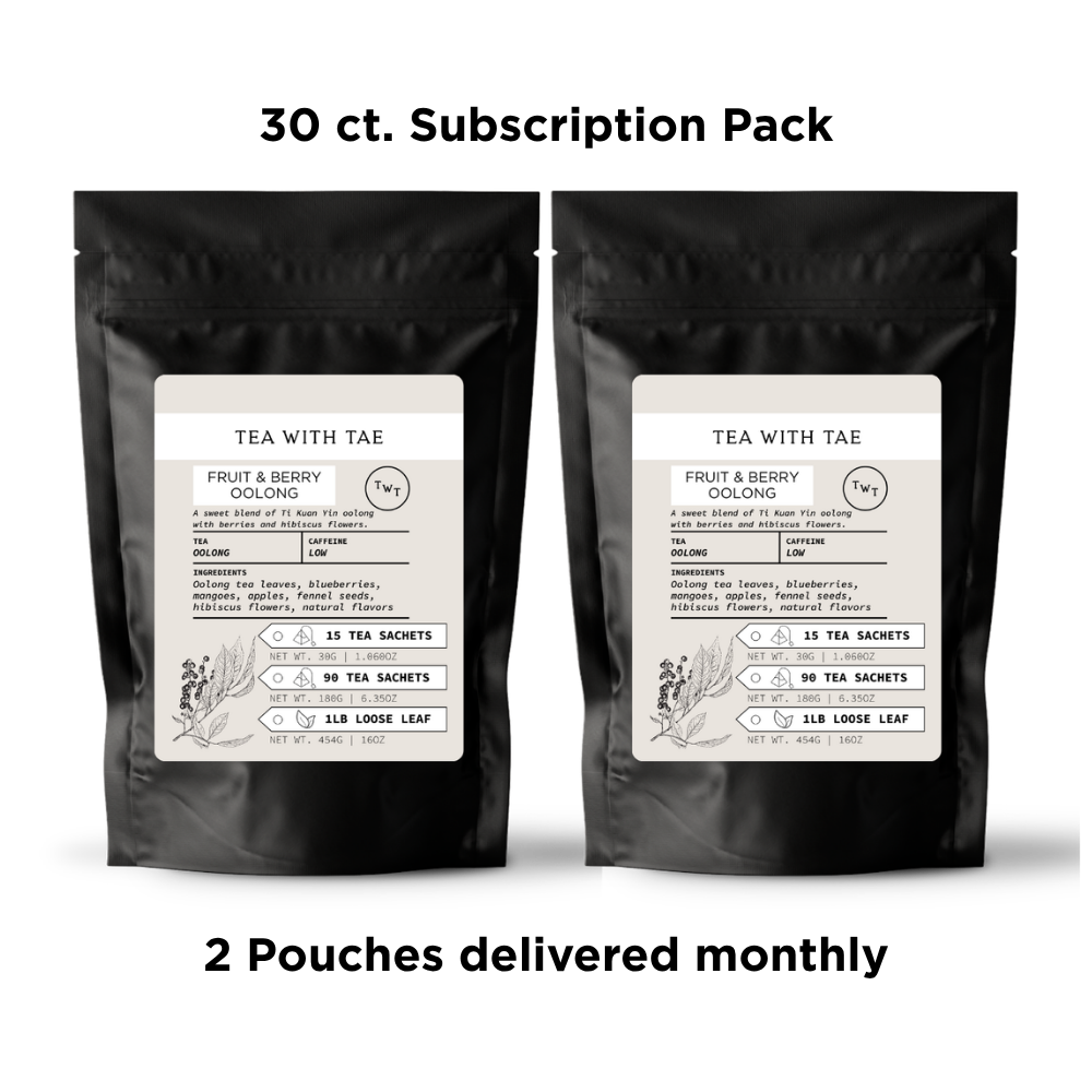 Tea with Tae Fruit & Berry Oolong Pouch
