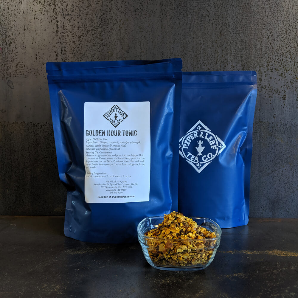 Piper and Leaf Golden Hour Tonic Pound Bag - 190 servings