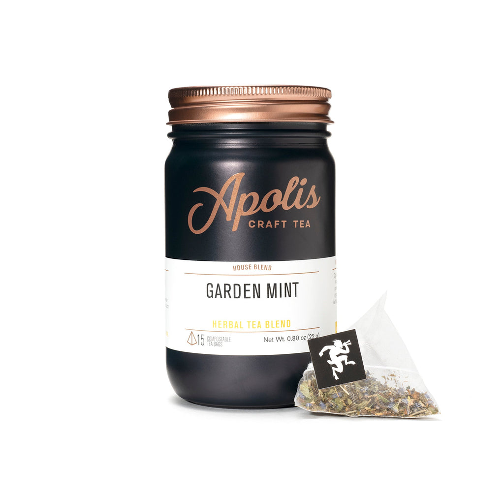 Apolis Garden Mint Tea Bags Herbal Tea
