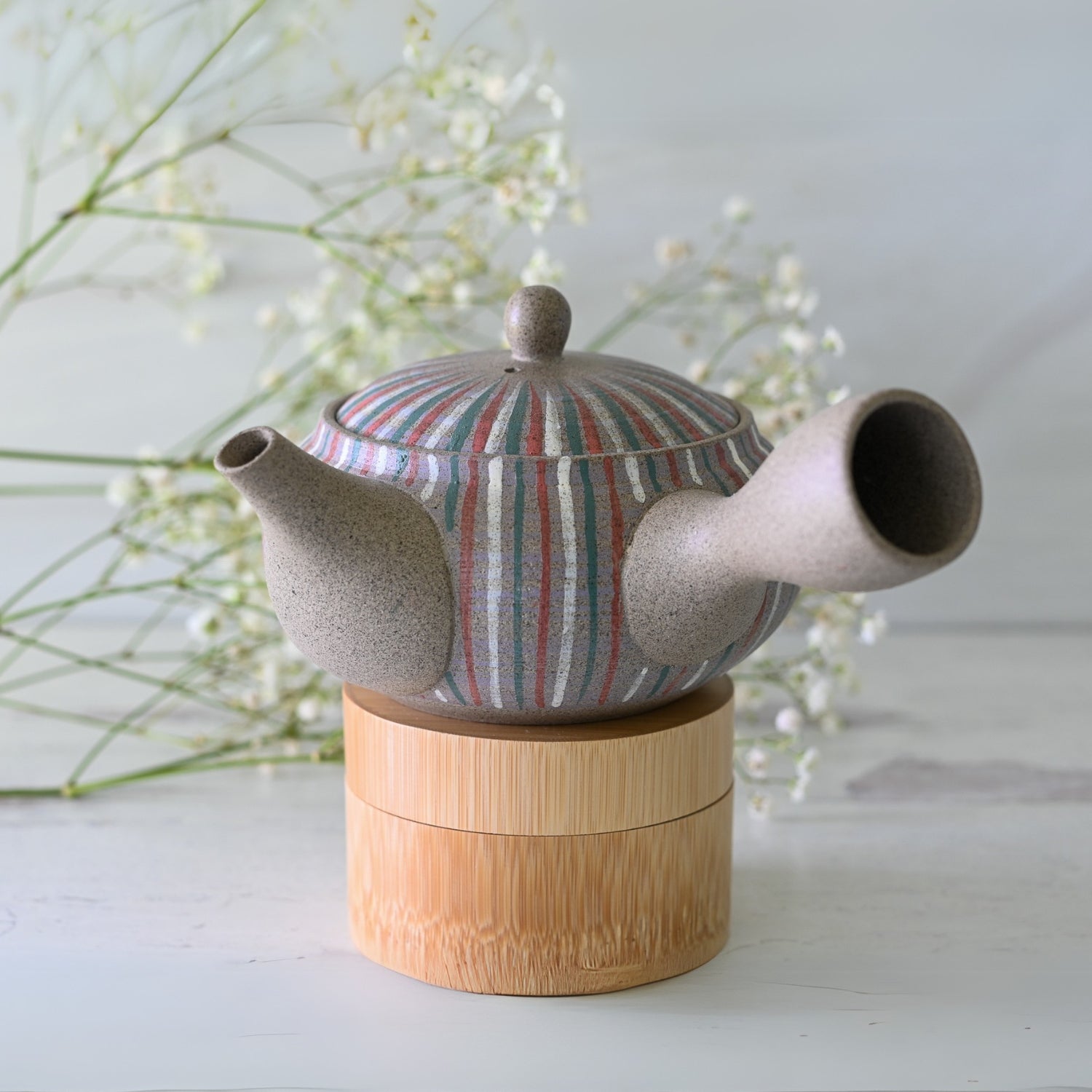 Aprika Life Handcrafted Japanese Kyusu Teapot with Filters (310ml)