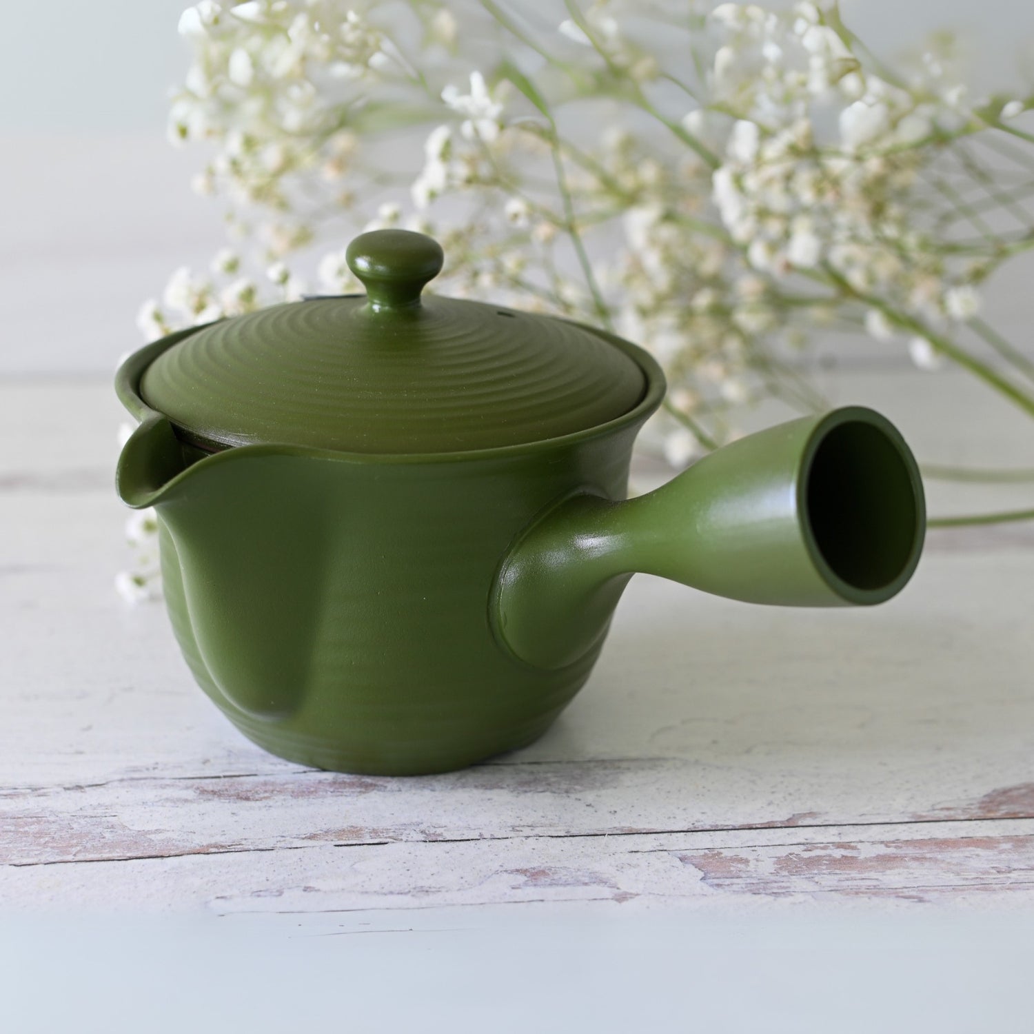 Aprika Life Handcrafted Japanese Kyusu Teapot with Filters (380ml)