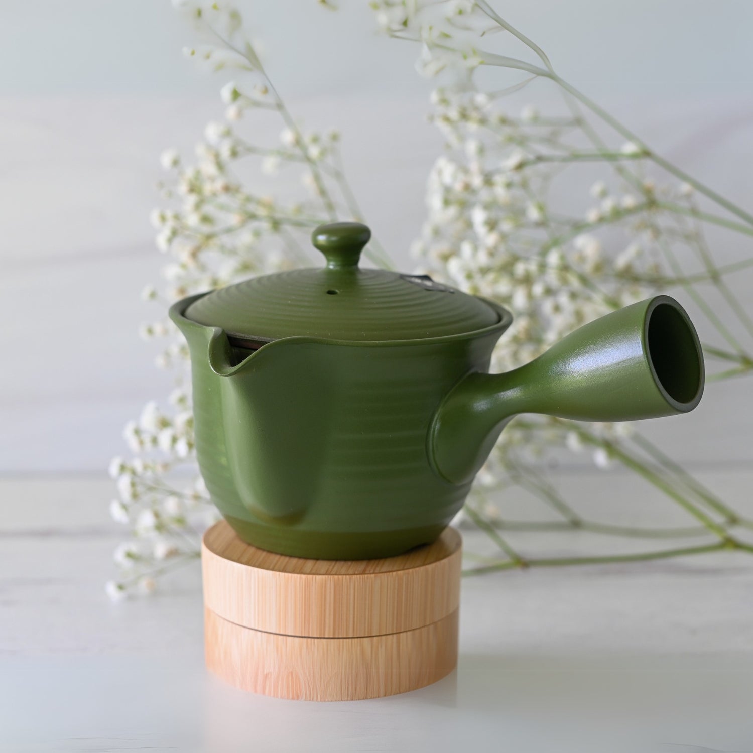 Aprika Life Handcrafted Japanese Kyusu Teapot with Filters (380ml)