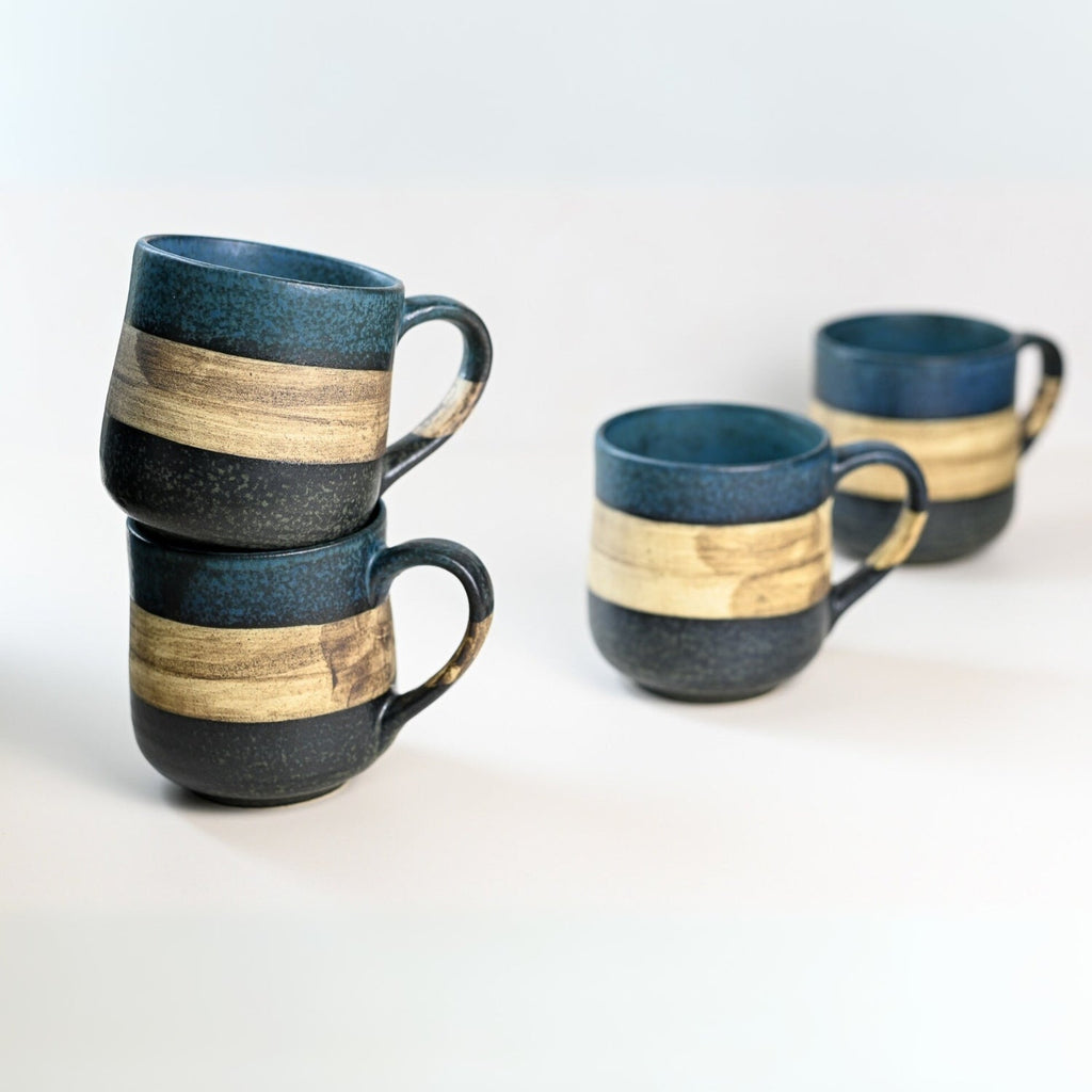 Aprika Life Handcrafted Mino Ware Ceramic Mug from Japan, 8 oz (240 ml)