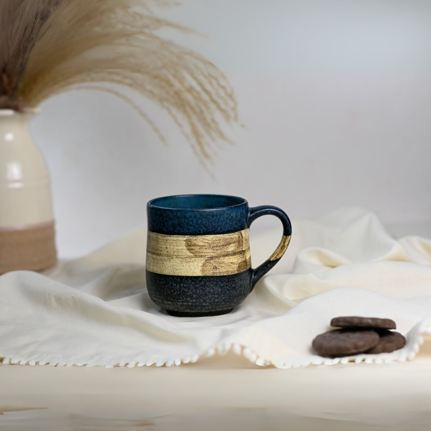 Aprika Life Handcrafted Mino Ware Ceramic Mug from Japan, 8 oz (240 ml)