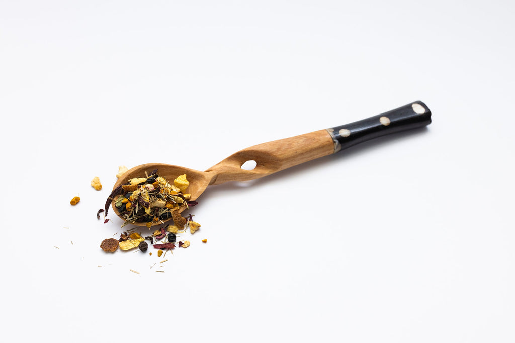 Leafberri Handmade Polka Dot Wooden Spoon (1 each)