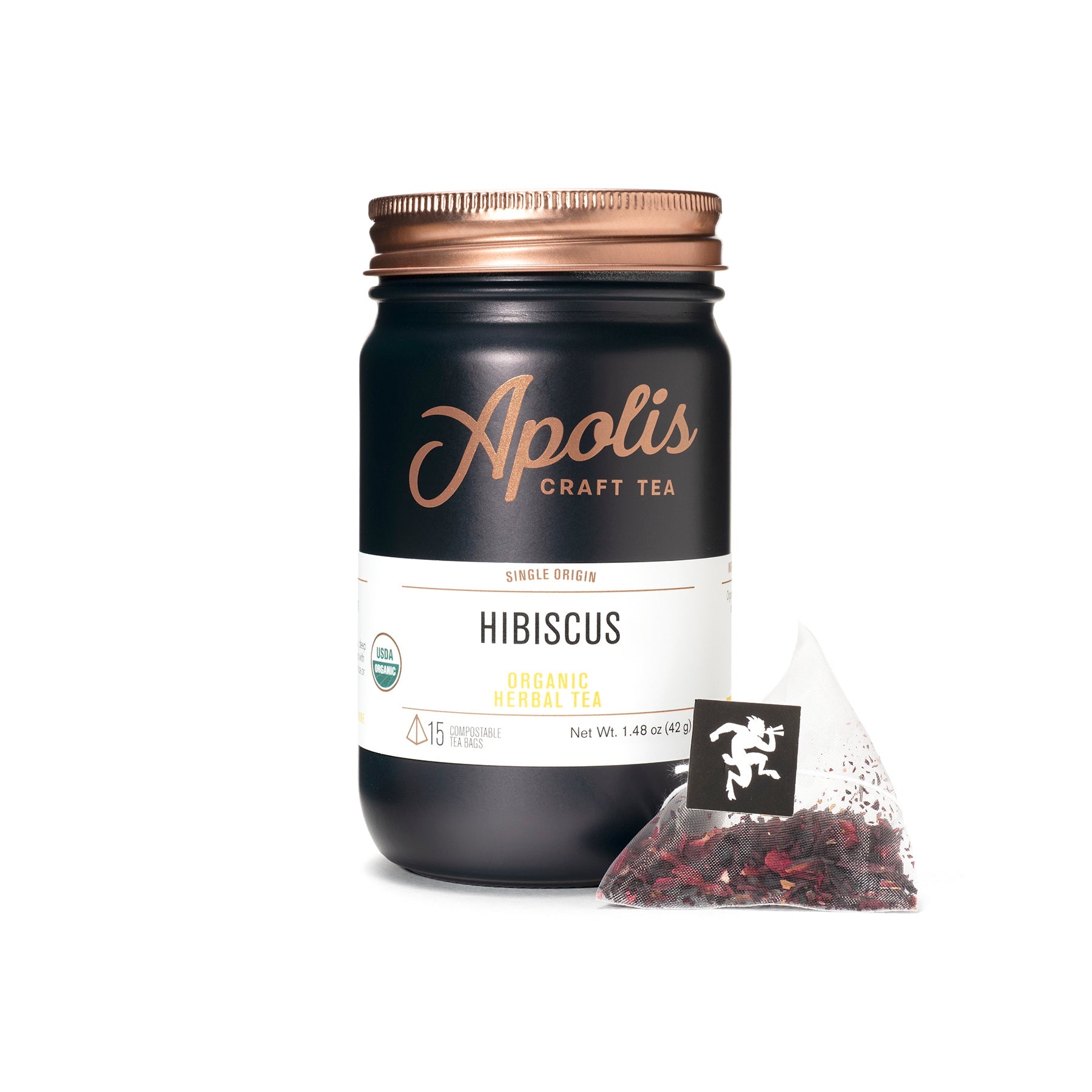 Apolis Hibiscus Tea Bags Herbal Tea