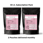 Tea with Tae Hibiscus Rose Pouch