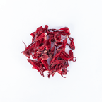 Hibiscus by Nepal Tea, featuring a close-up of vibrant hibiscus flowers on a white background