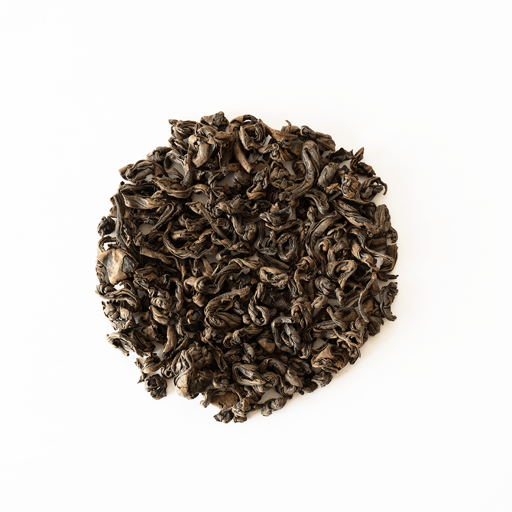 Himalayan Kali leaves from Nepal Tea, displayed in an image showing dried leaves