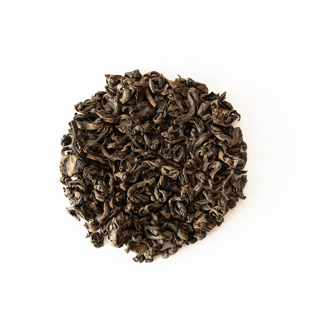 Himalayan Kali leaves from Nepal Tea, displayed in an image showing dried leaves