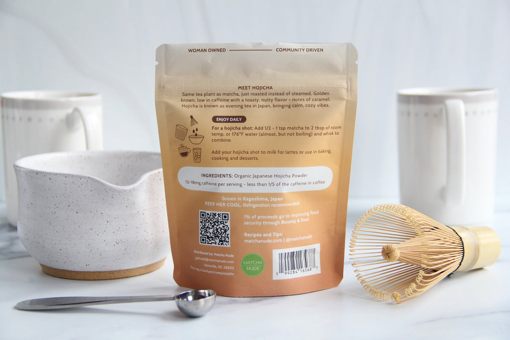 Matcha Nude Organic Hojicha Roasted Green Tea – 50g