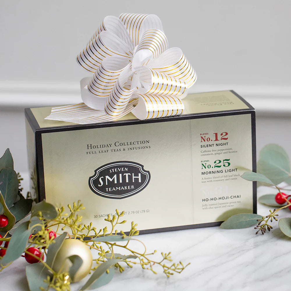 Smith Teamaker HOLIDAY ASSORTMENT GIFT BOX (30 TEA BAGS, ASSORTED)