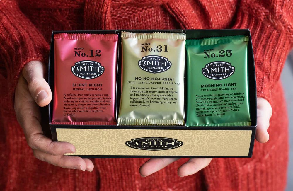Smith Teamaker HOLIDAY ASSORTMENT GIFT BOX (30 TEA BAGS, ASSORTED)