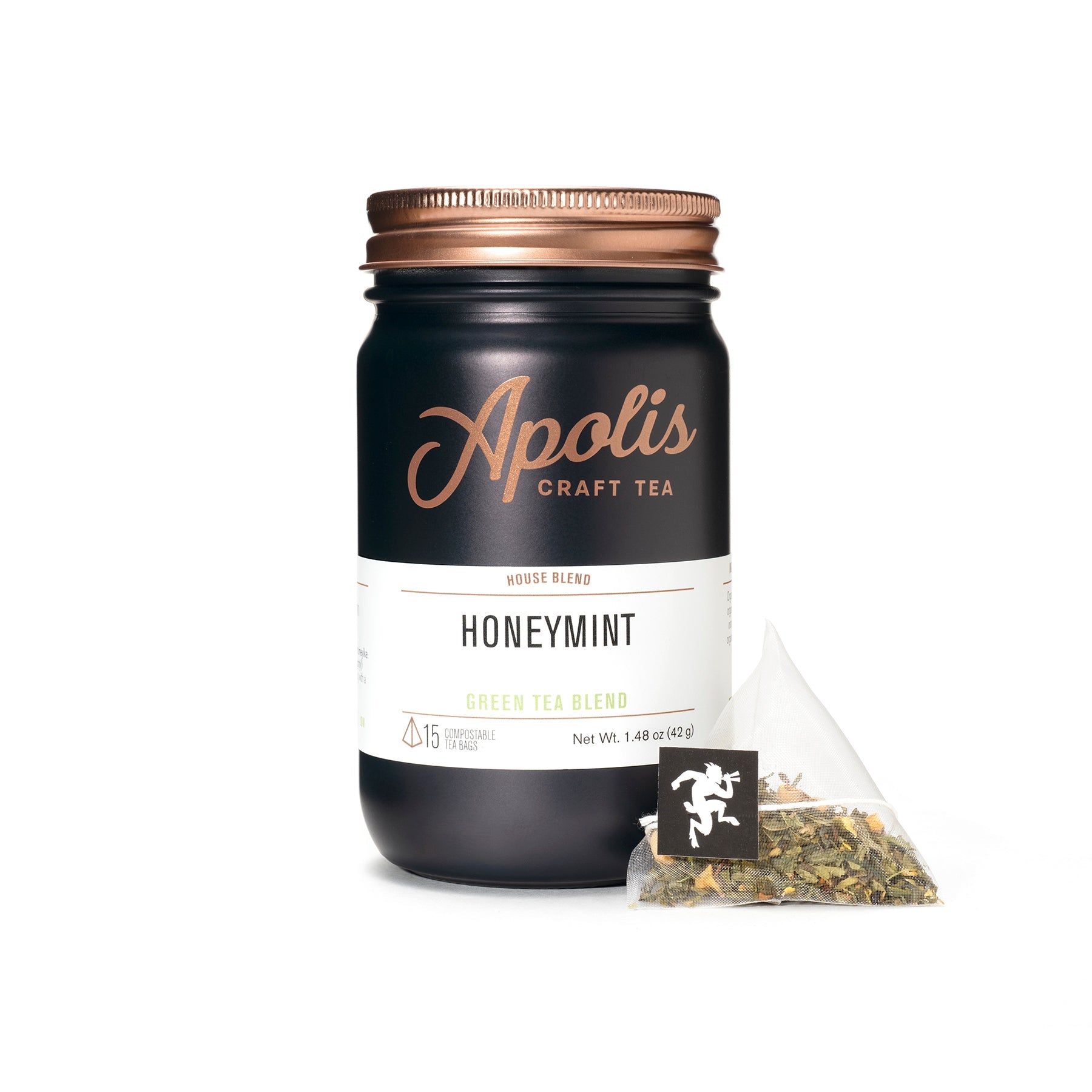 Apolis Honeymint Tea Bags Green Tea