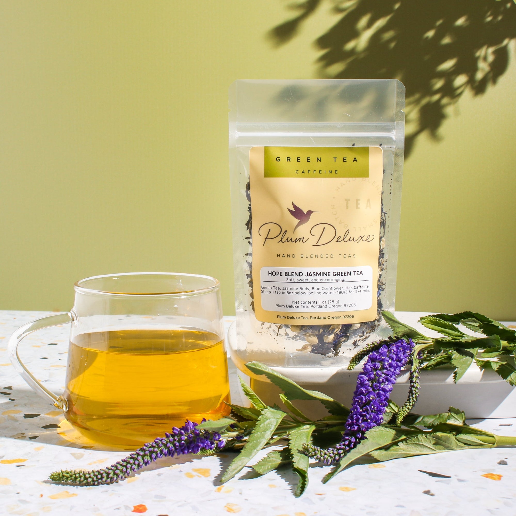 Plum Deluxe Hope Blend Green Tea (Jasmine)