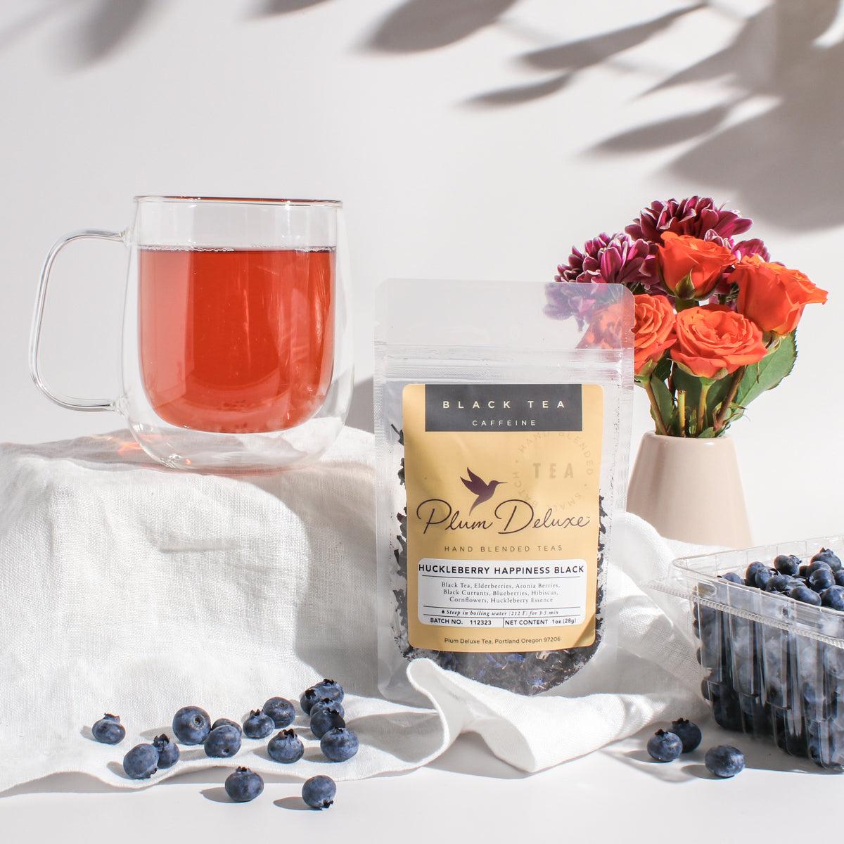 Plum Deluxe Huckleberry Happiness Black Tea