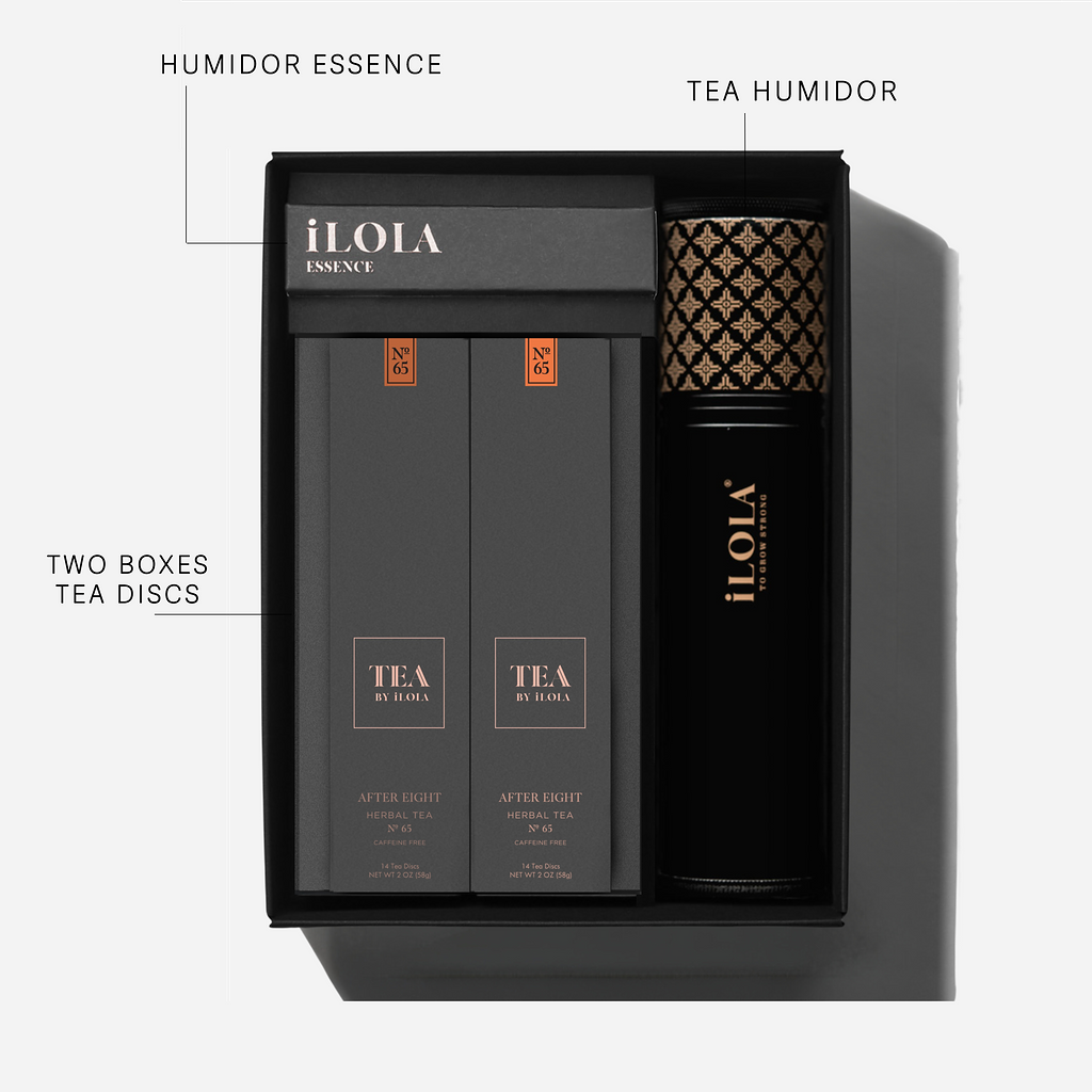 iLOLA iLOLA Humidor Starter Set – Tea Aging + Storage System