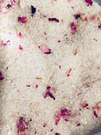 Beach House Rose Petal infused artisan culinary sugar Herbal Tea