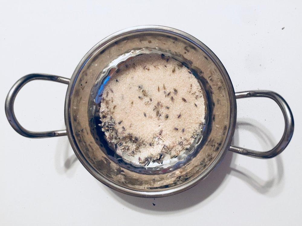 Beach House Lavender infused artisan culinary sugar Tea