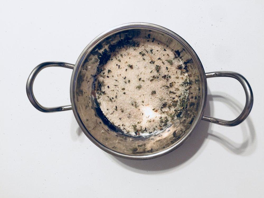 Beach House Pacific Northwest Mint infused artisan culinary sugar Tea