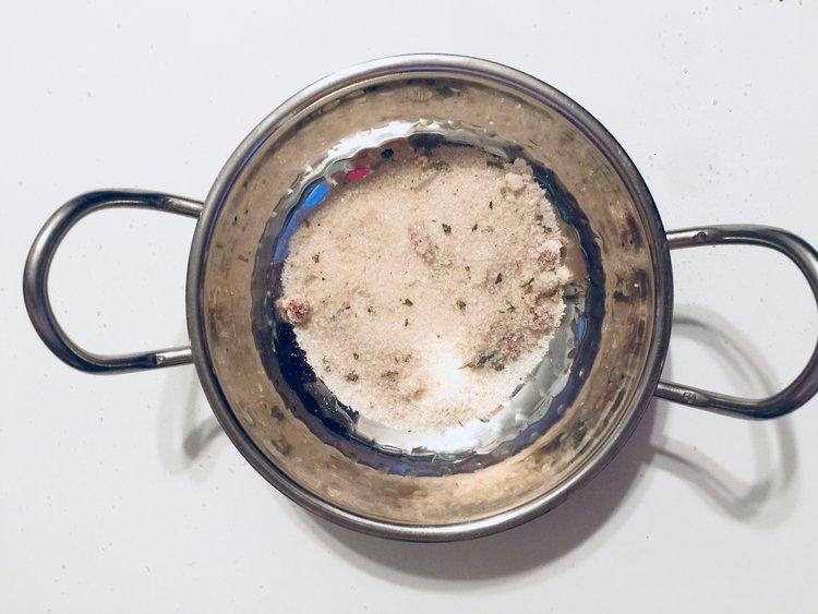 Beach House Cranberry Sage infused artisan culinary sugar Tea