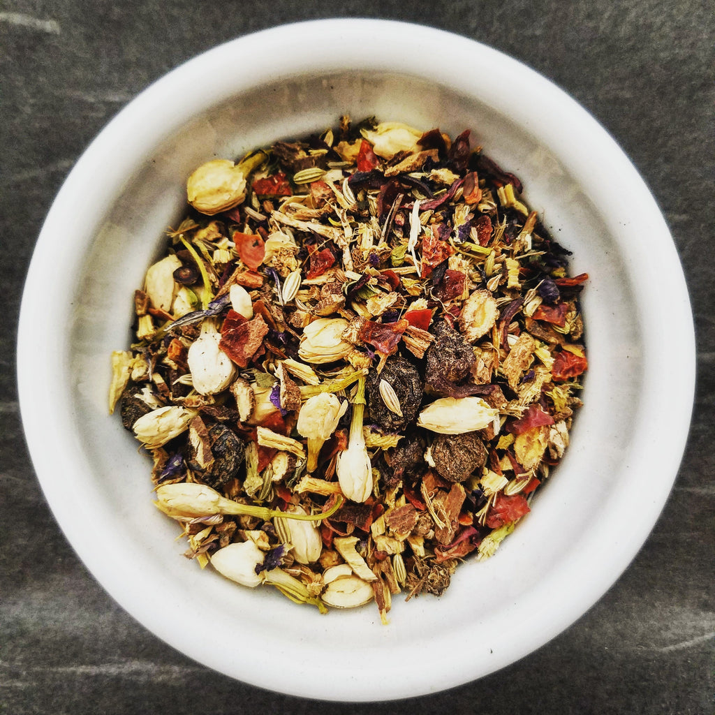 Zum Zum Digestive Blue Herbal Tea