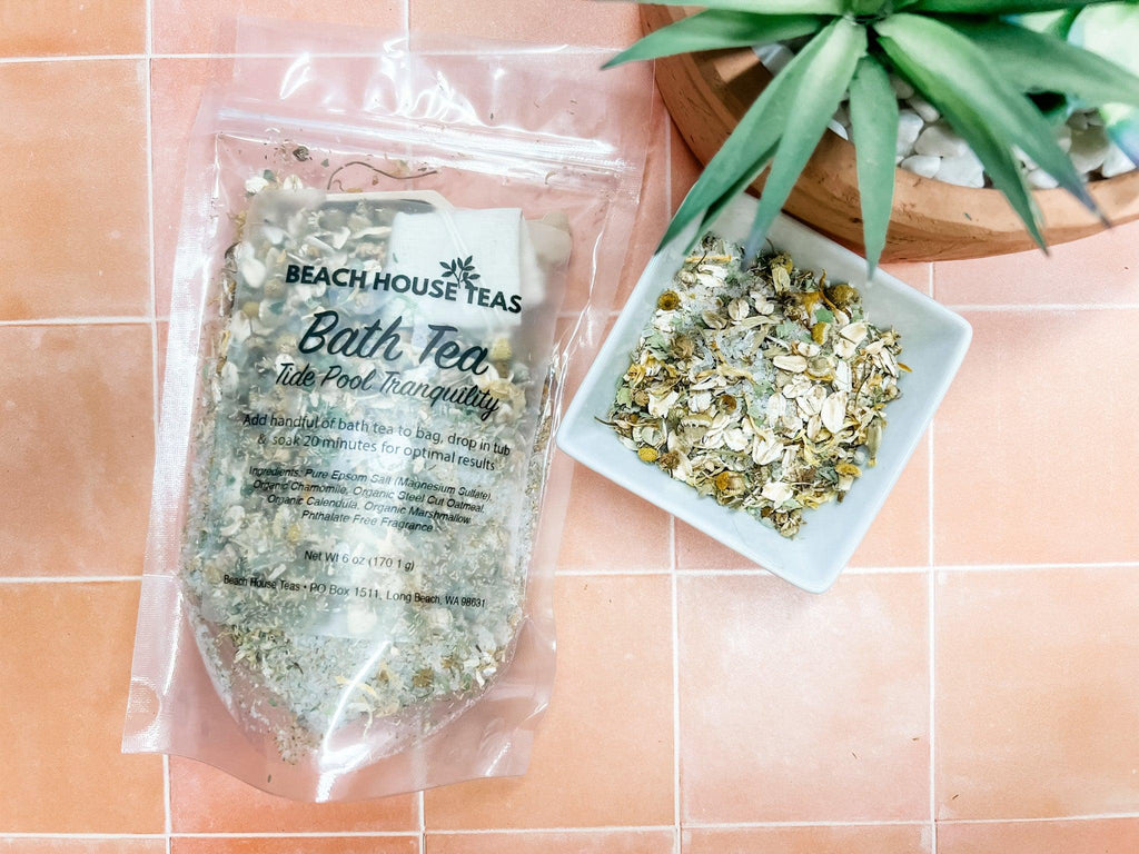 Beach House Tide Pool Tranquility Tea Bath Herbal Tea