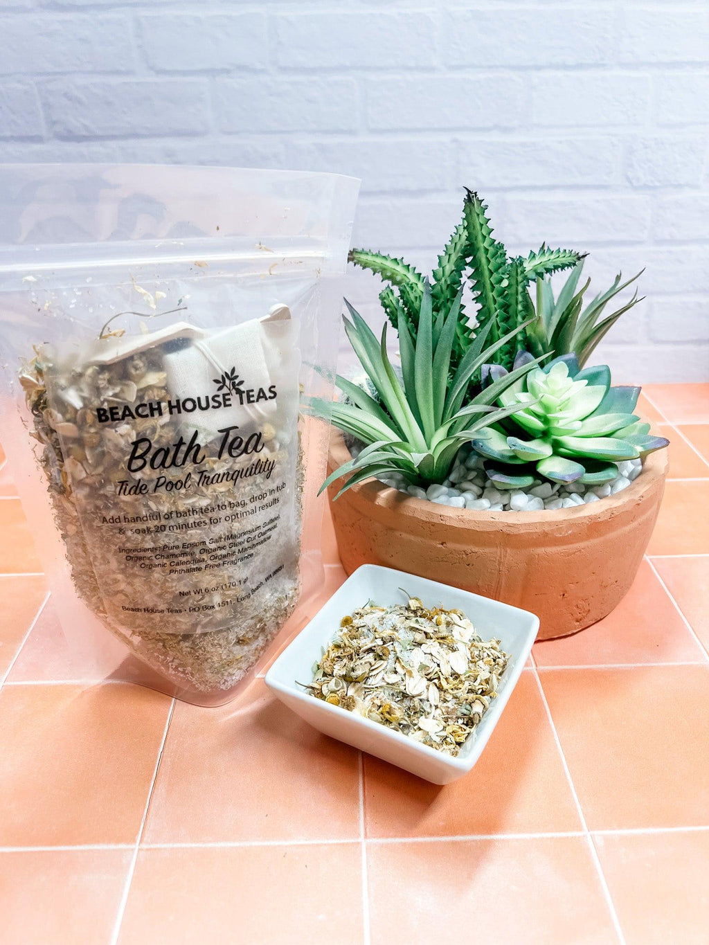 Beach House Tide Pool Tranquility Tea Bath Herbal Tea