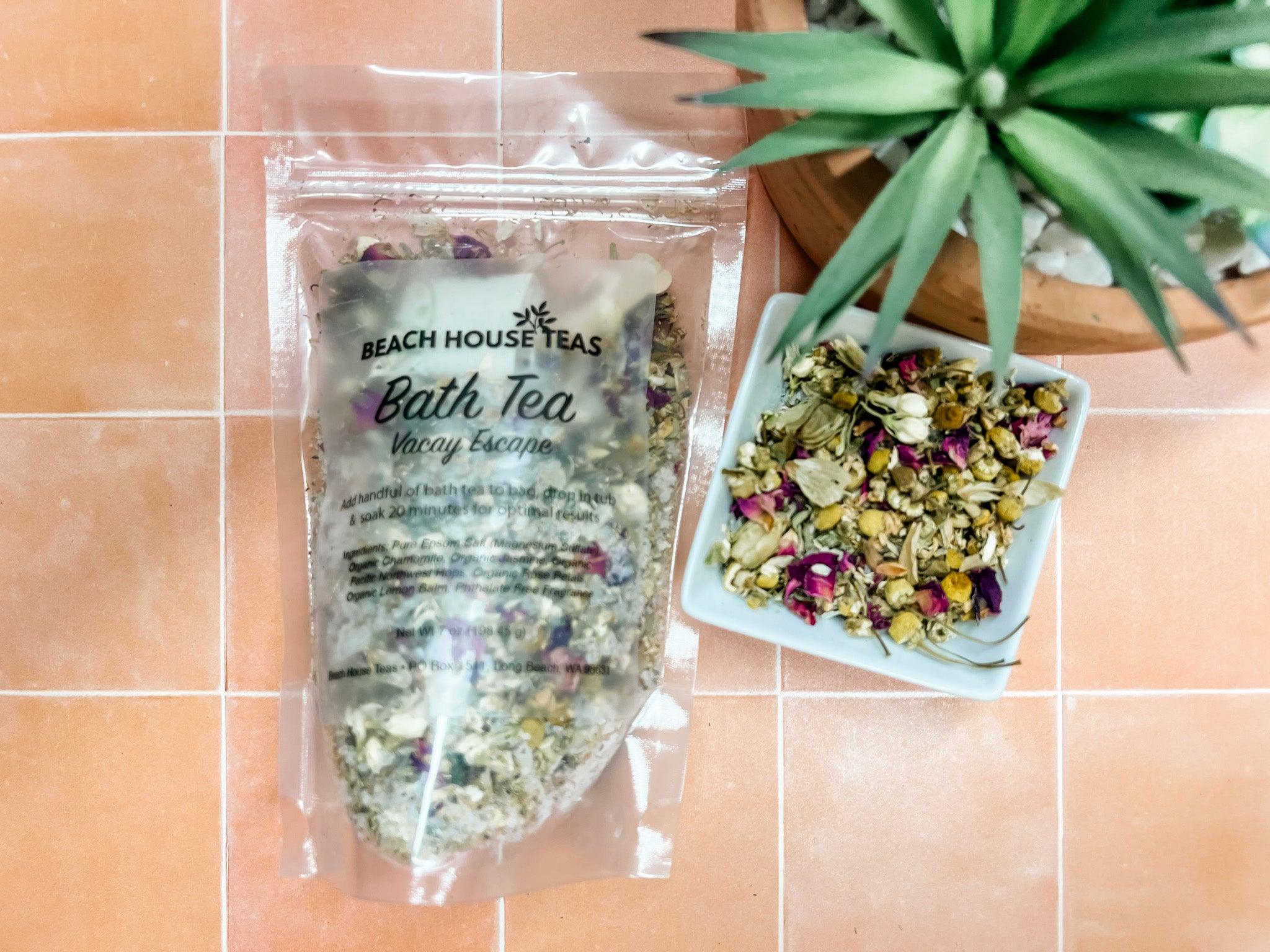 Beach House Vacay Escape Tea Bath Herbal Tea