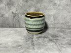 Inoue Tenmoku Iguchi Gray Mino-yaki Yunomi - Japanese Teacup