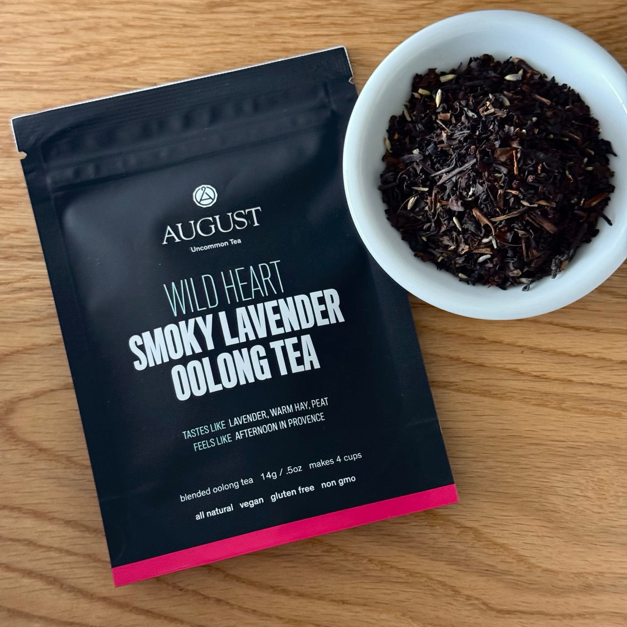 August Wild Heart - Smoky Lavender Oolong Tea