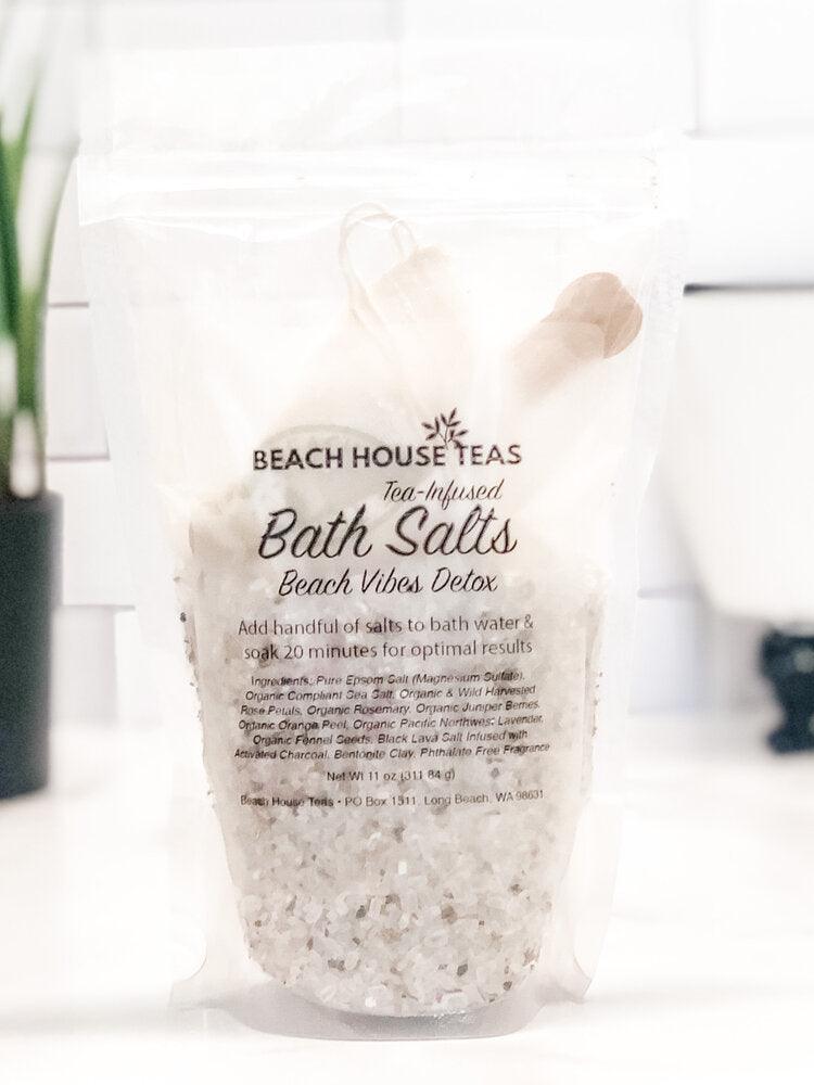 Beach Vibes Detox Tea-Infused Bath Salts Herbal Tea