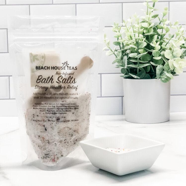Beach House Stormy Weather Tea-Infused Bath Salts Herbal Tea