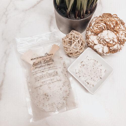 Woodland Beach Tea-Infused Bath Salts Herbal Tea