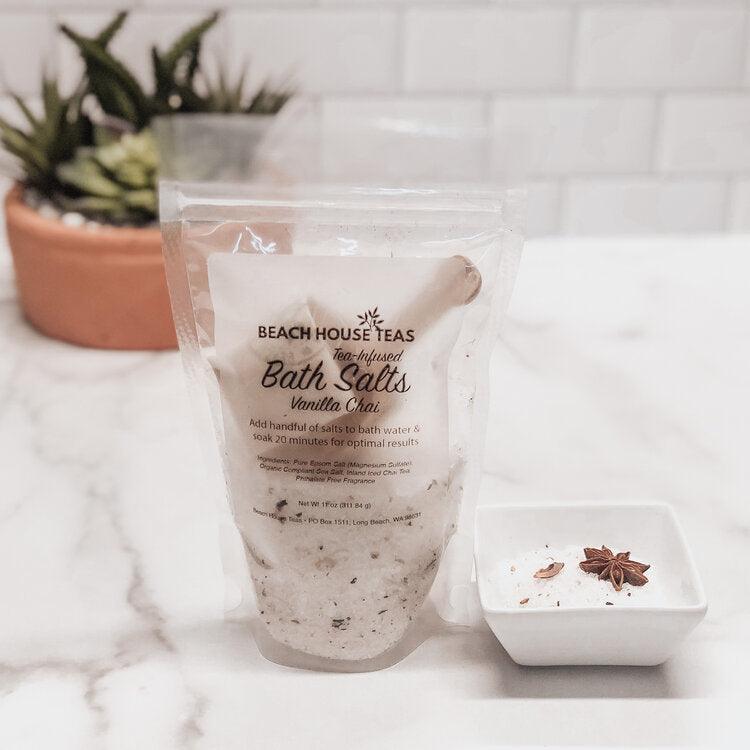 Beach House Vanilla Chai Tea-Infused Bath Salts