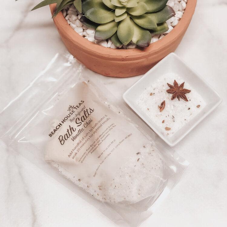 Beach House Vanilla Chai Tea-Infused Bath Salts