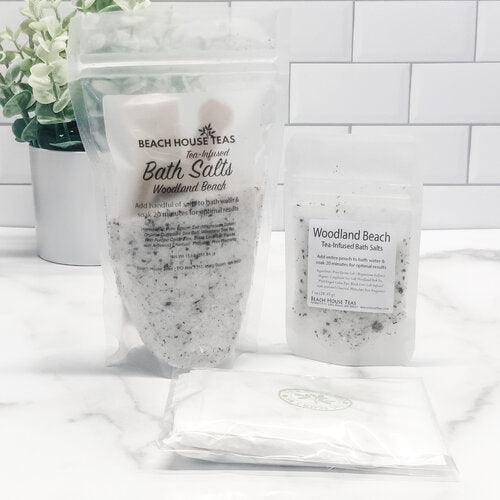 Woodland Beach Tea-Infused Bath Salts Herbal Tea