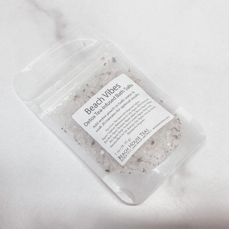 Beach Vibes Detox Tea-Infused Bath Salts Herbal Tea