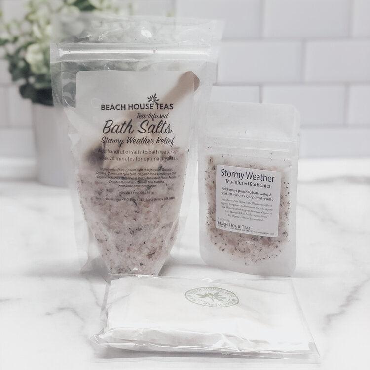 Beach House Stormy Weather Tea-Infused Bath Salts Herbal Tea