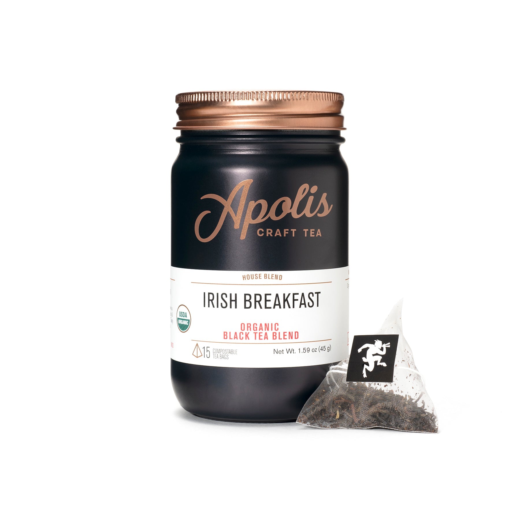 Apolis Irish Breakfast Tea Bags Black Tea